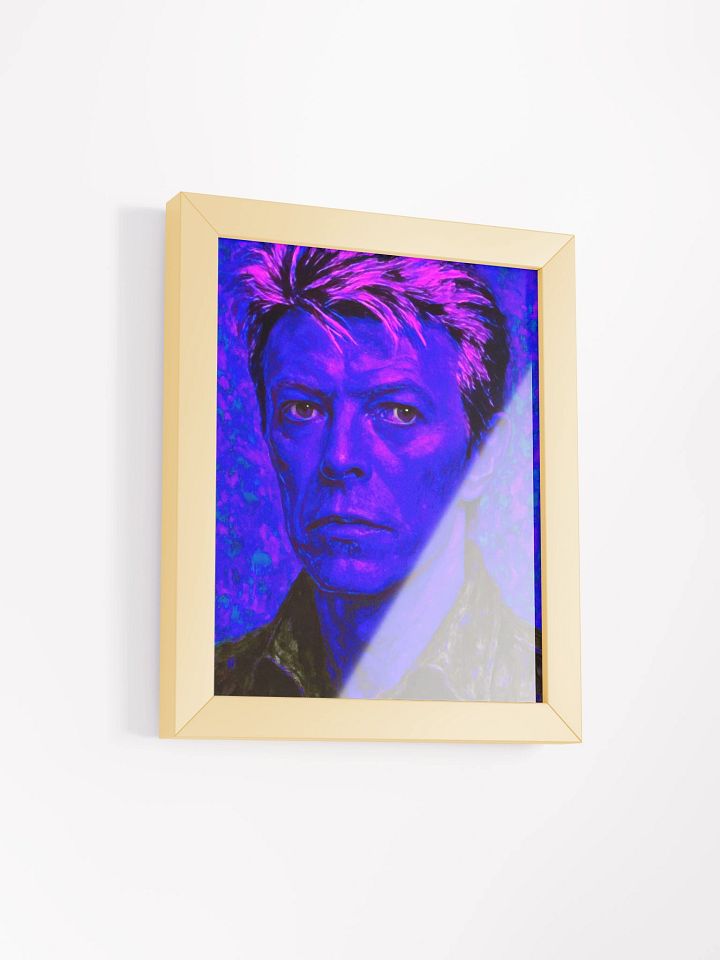 Vibrant Stylized Portrait of David Bowie product image (10)