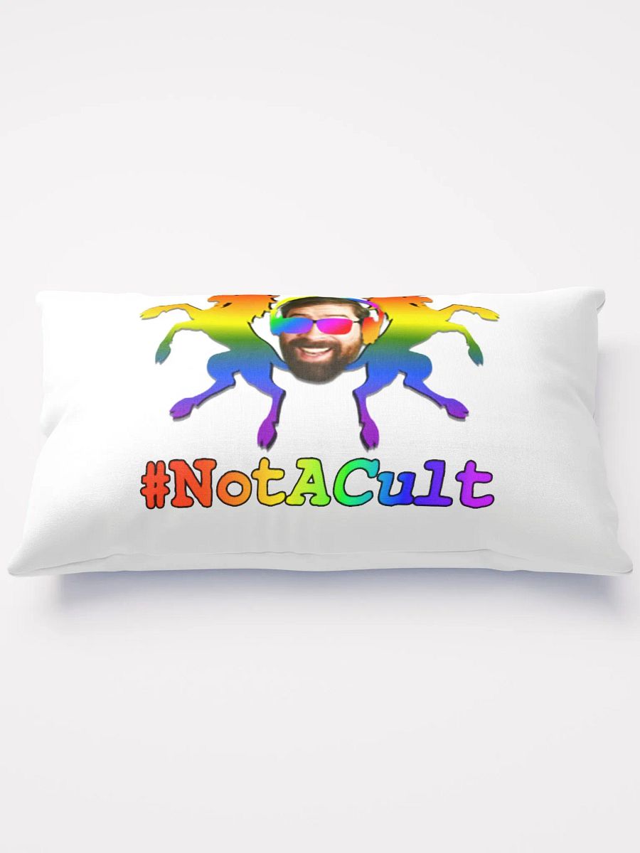 #NotACult Rainbow Pillow product image (3)