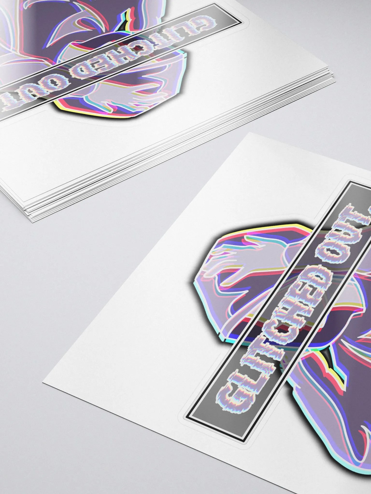 GLITCHED OUT - Sticker product image (5)
