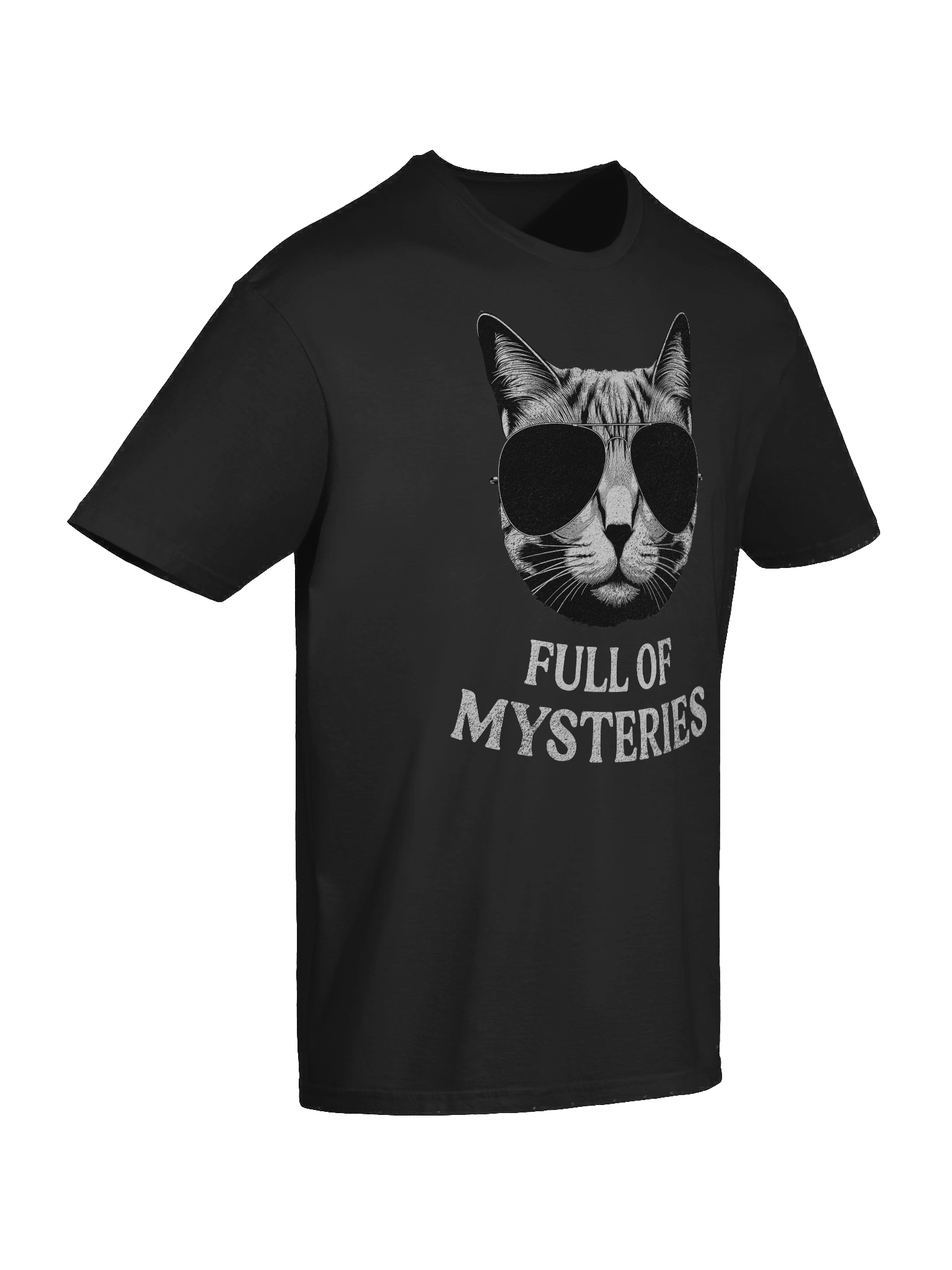 Full Of Mysteries Cat T-Shirt product image (57)