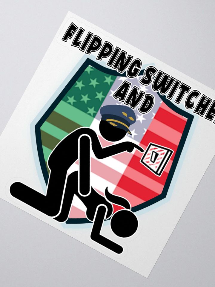 Flipping Switches Sticker product image (2)