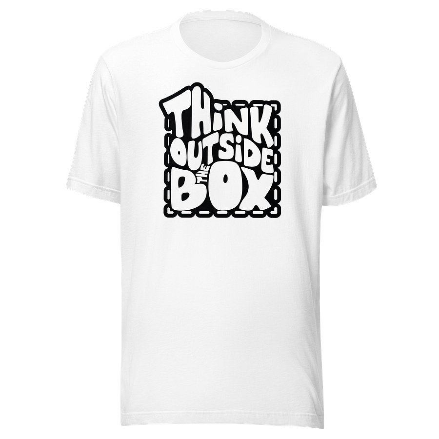 Outside the Box Minimalist Art Tee product image (2)