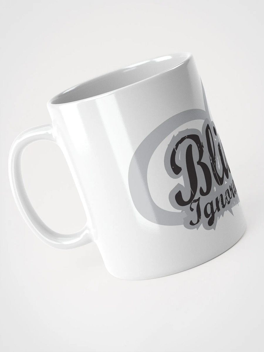 Blissful Ignorance - GREY | White Glossy Mug product image (5)