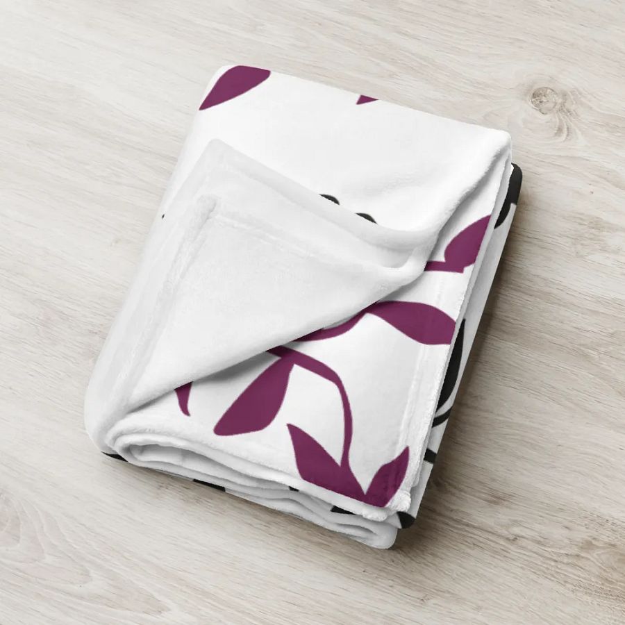 cute Multiple Flower Throw Blanket product image (18)