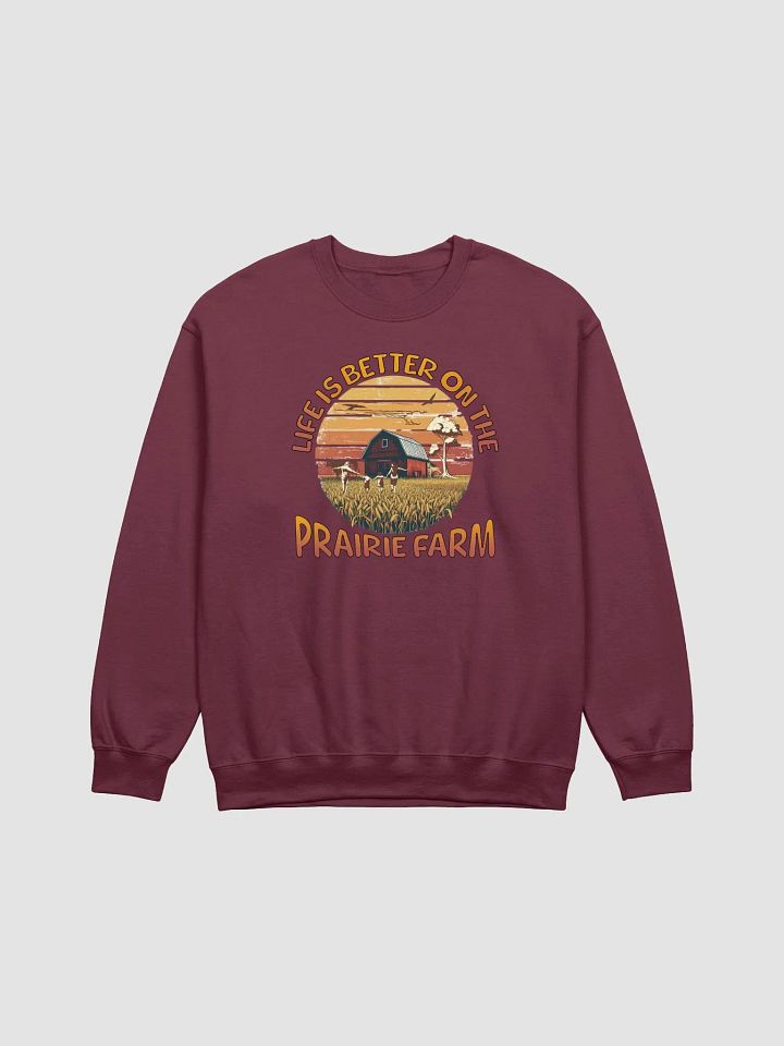 Life Is Better On The Prairie Farm Family Crewneck Sweatshirt product image (9)