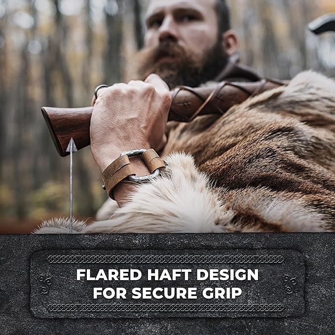 Two-Handed Viking Bearded Battle Axe product image (6)