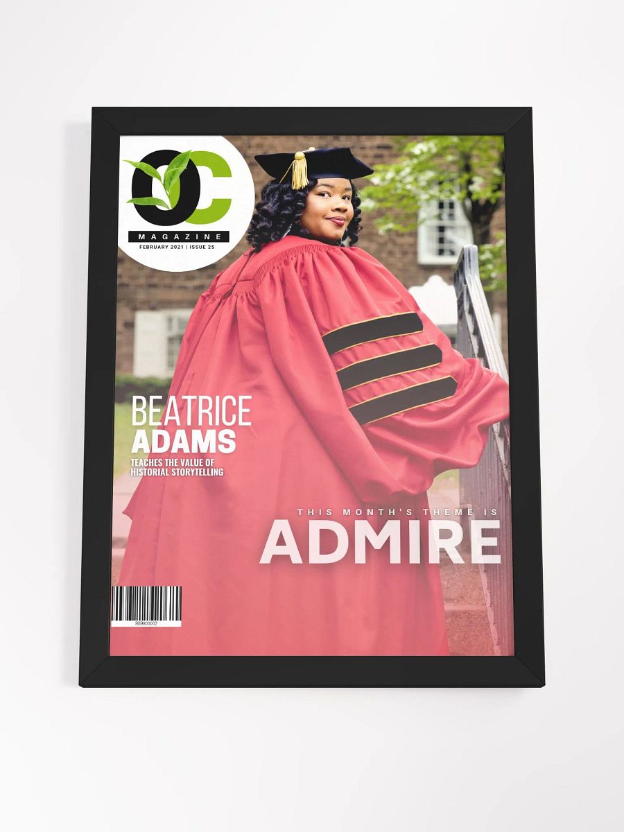 Issue 25 of One Choice Magazine Cover Wall Art product image (7)