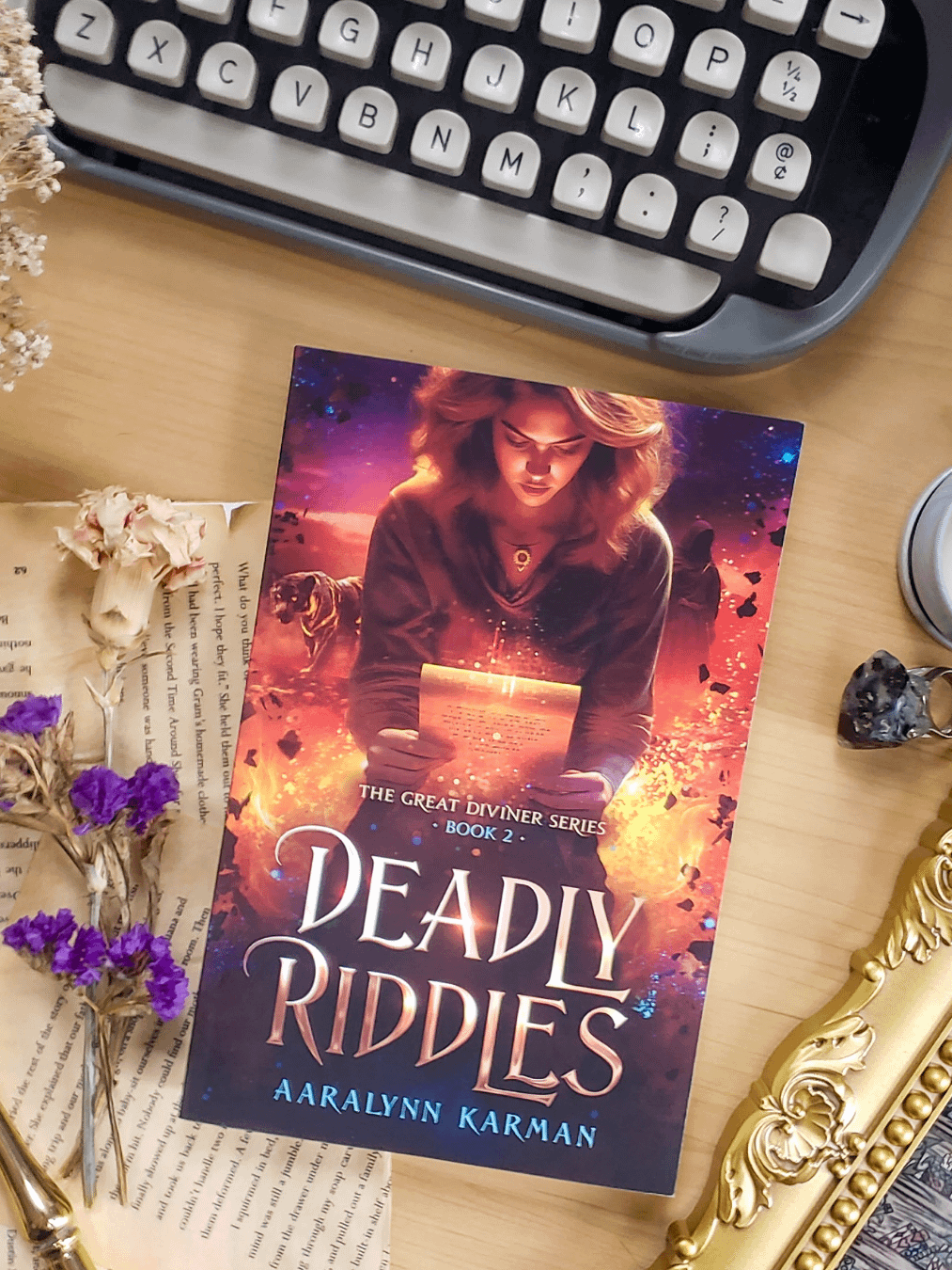 Deadly Riddles Signed Paperback product image (1)