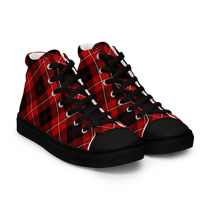 Cunningham Tartan Men's High Top Shoes product image (1)