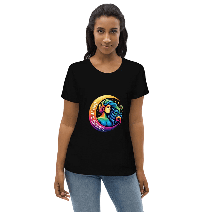 Celestial Crescent Moon Women's Tee product image (1)