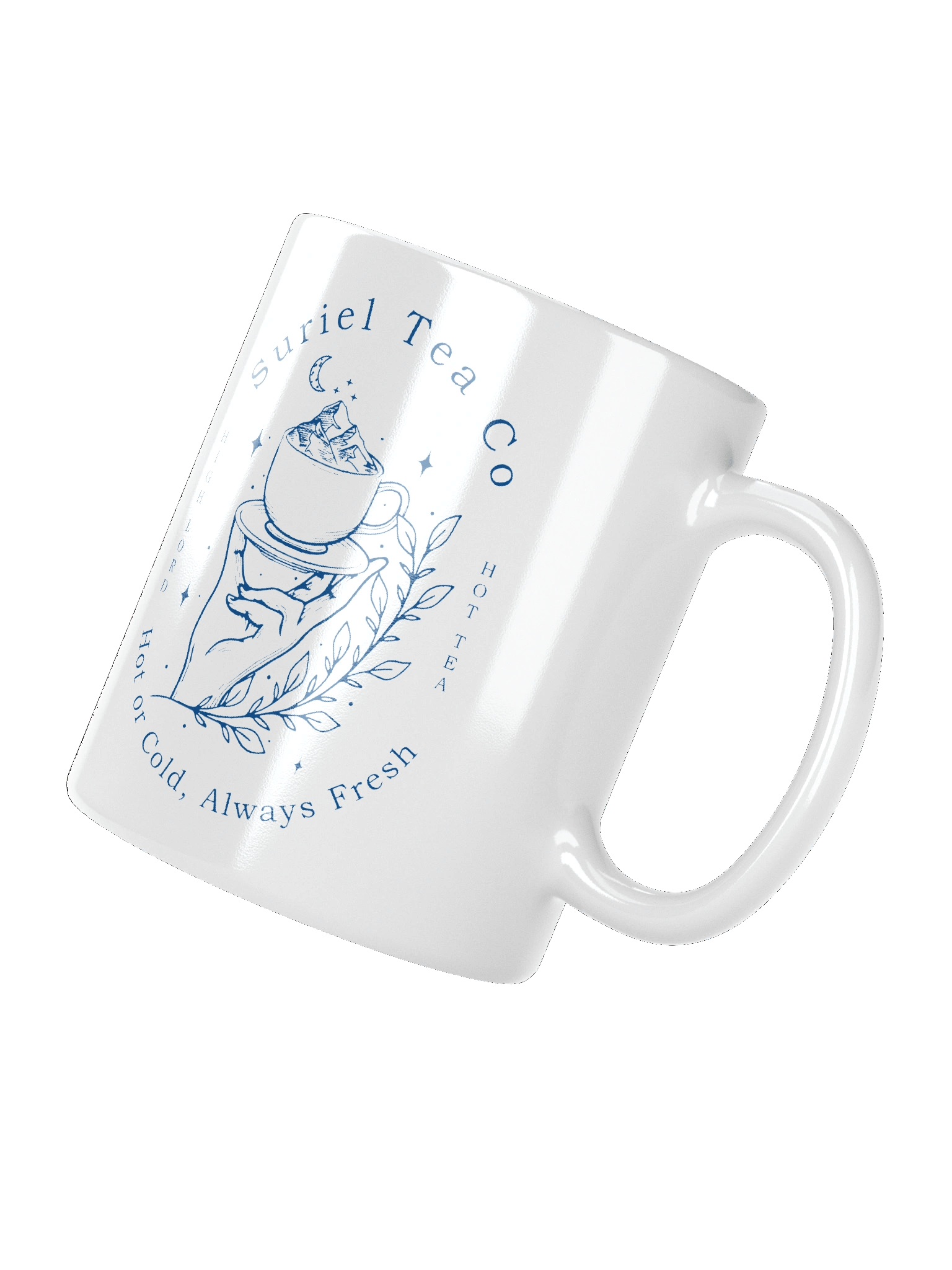 The Suriel Tea Co Suriel Tea Company Spill The Tea Velaris ACOTAR Symbol Classic Coffee Mug 1WH2 product image (3)
