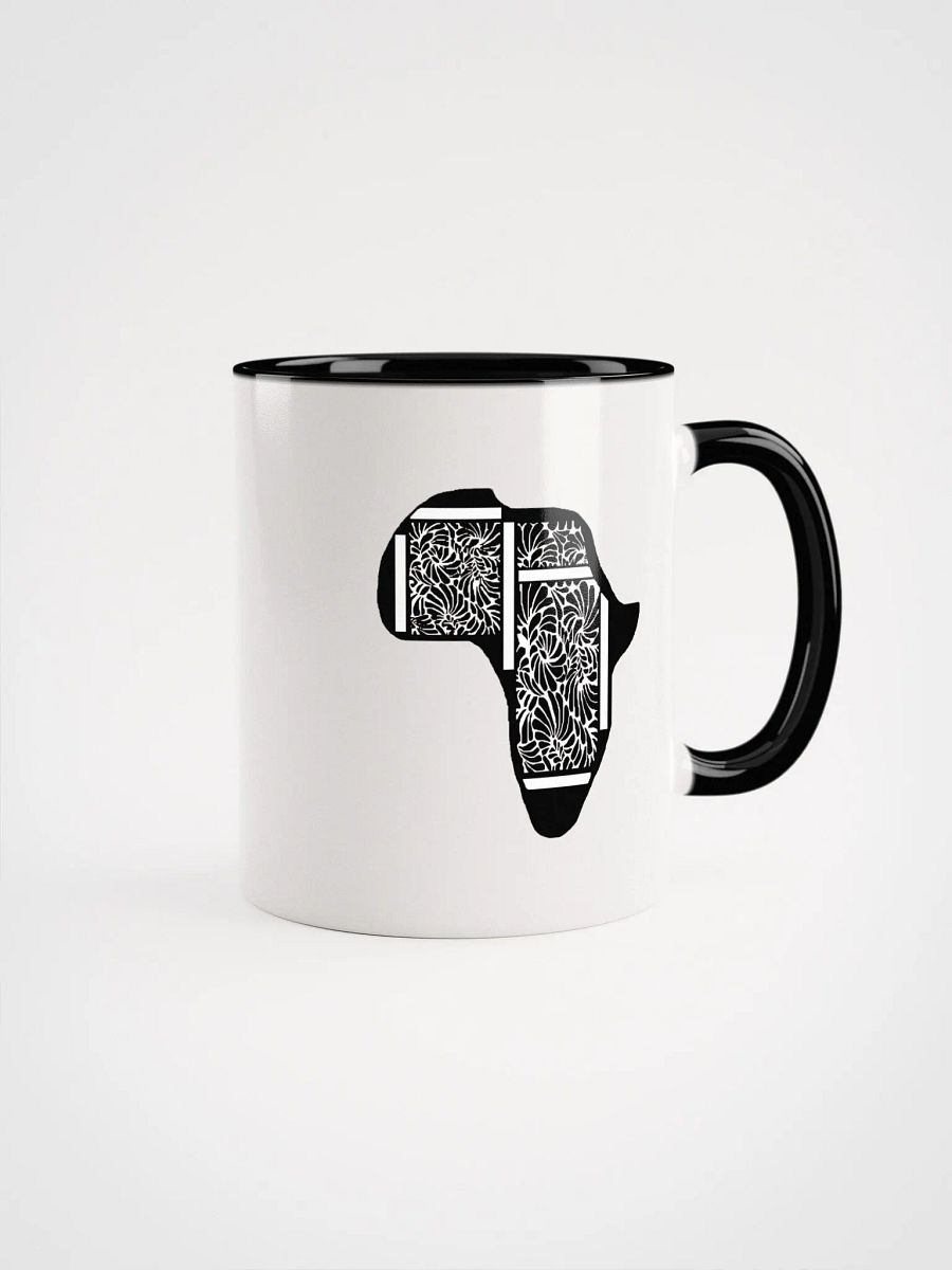 African Floral Continent Ceramic Mug product image (1)