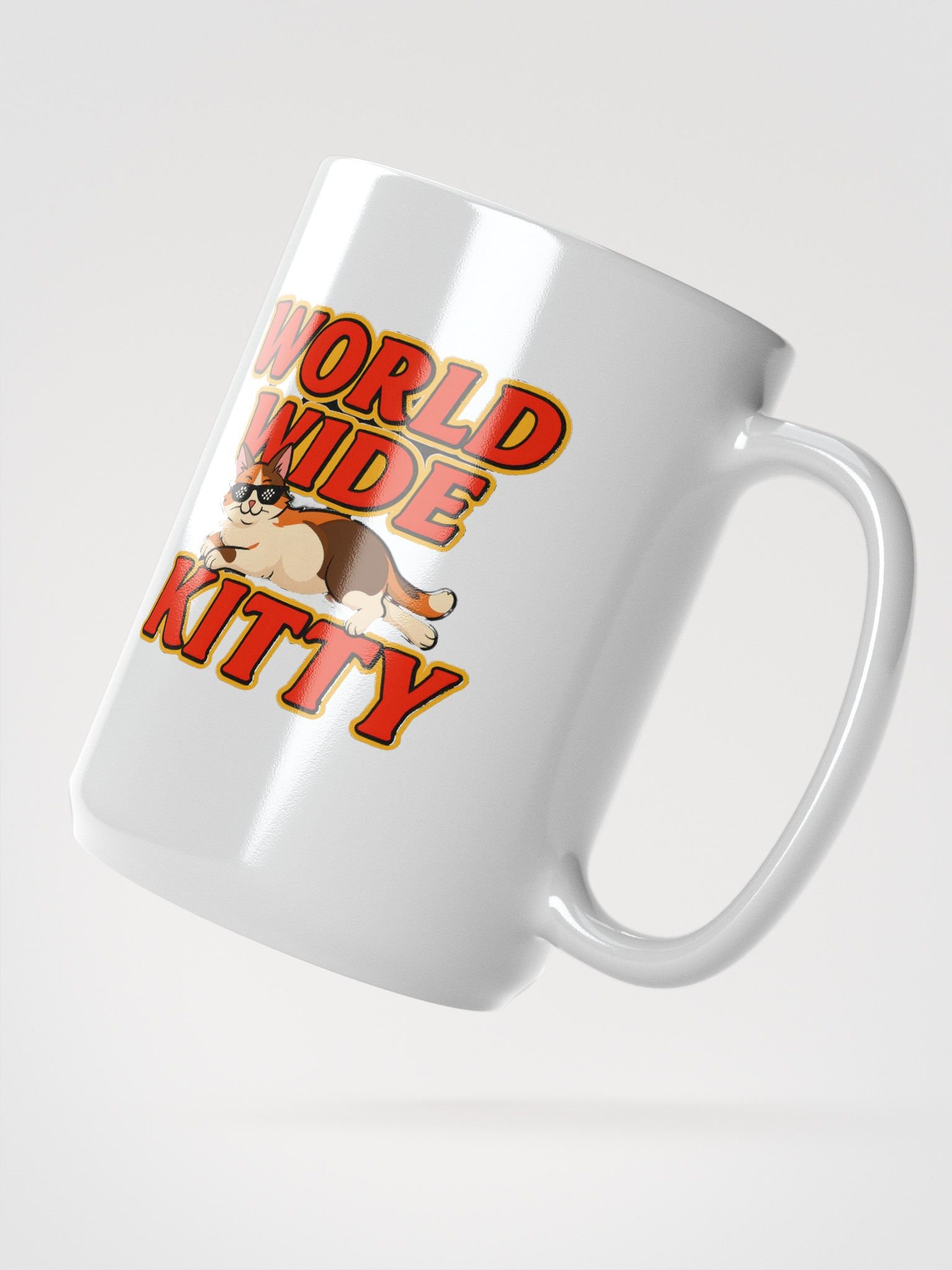 World Wide Kitty Mug product image (2)