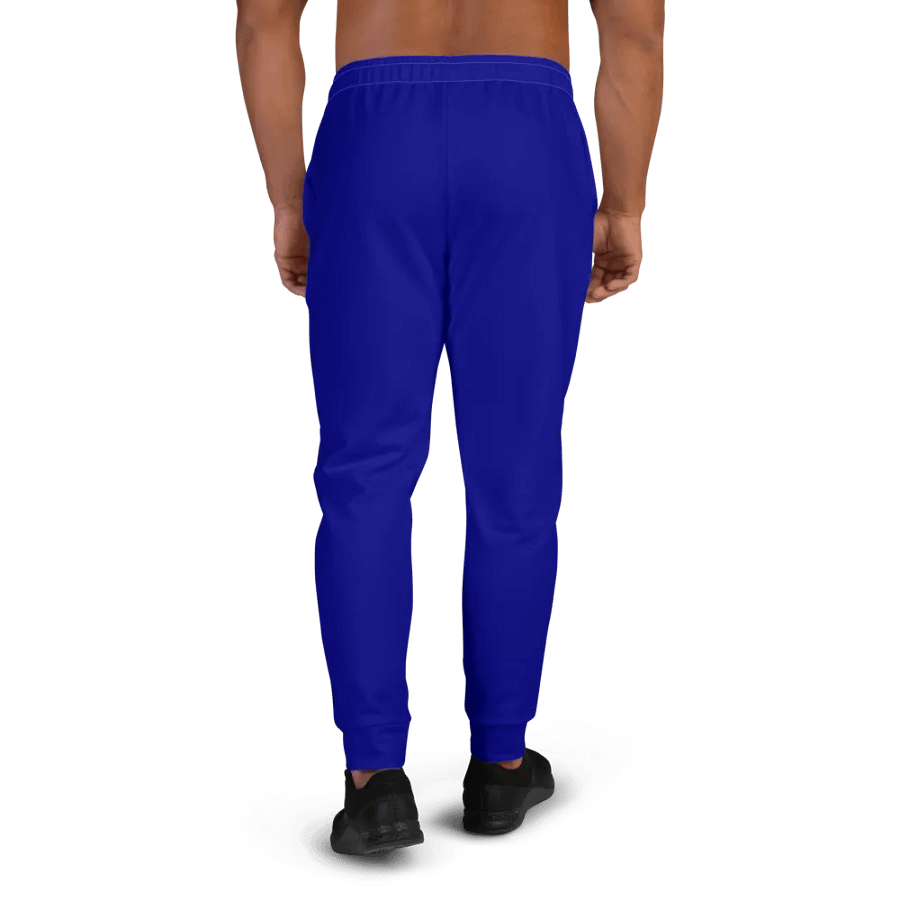 Plain Color Navy Blue Joggers product image (2)