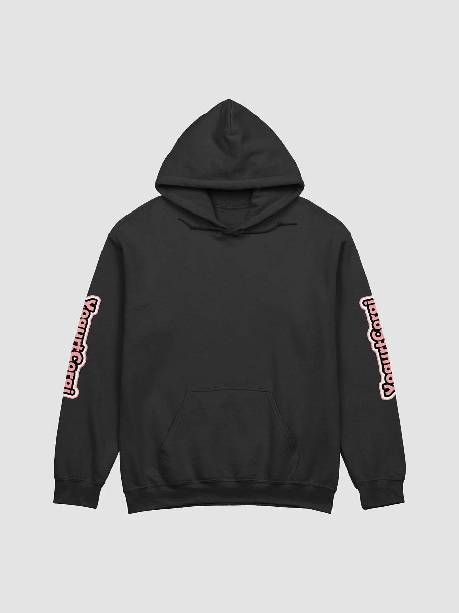 Angy Corgi Hoodie (solid with sleeve prints) product image (4)
