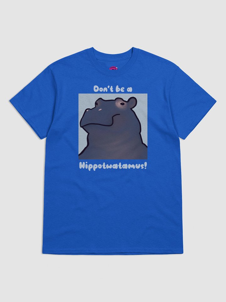 Whimsical Hippo T-Shirt product image (7)