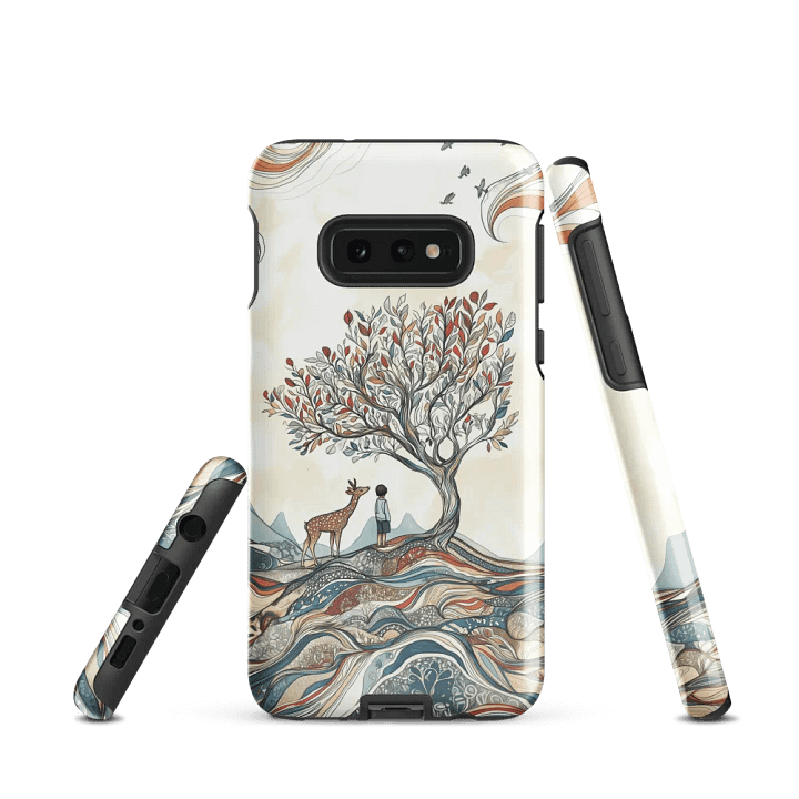 Whimsical Deer and Nature Tough Case product image (2)