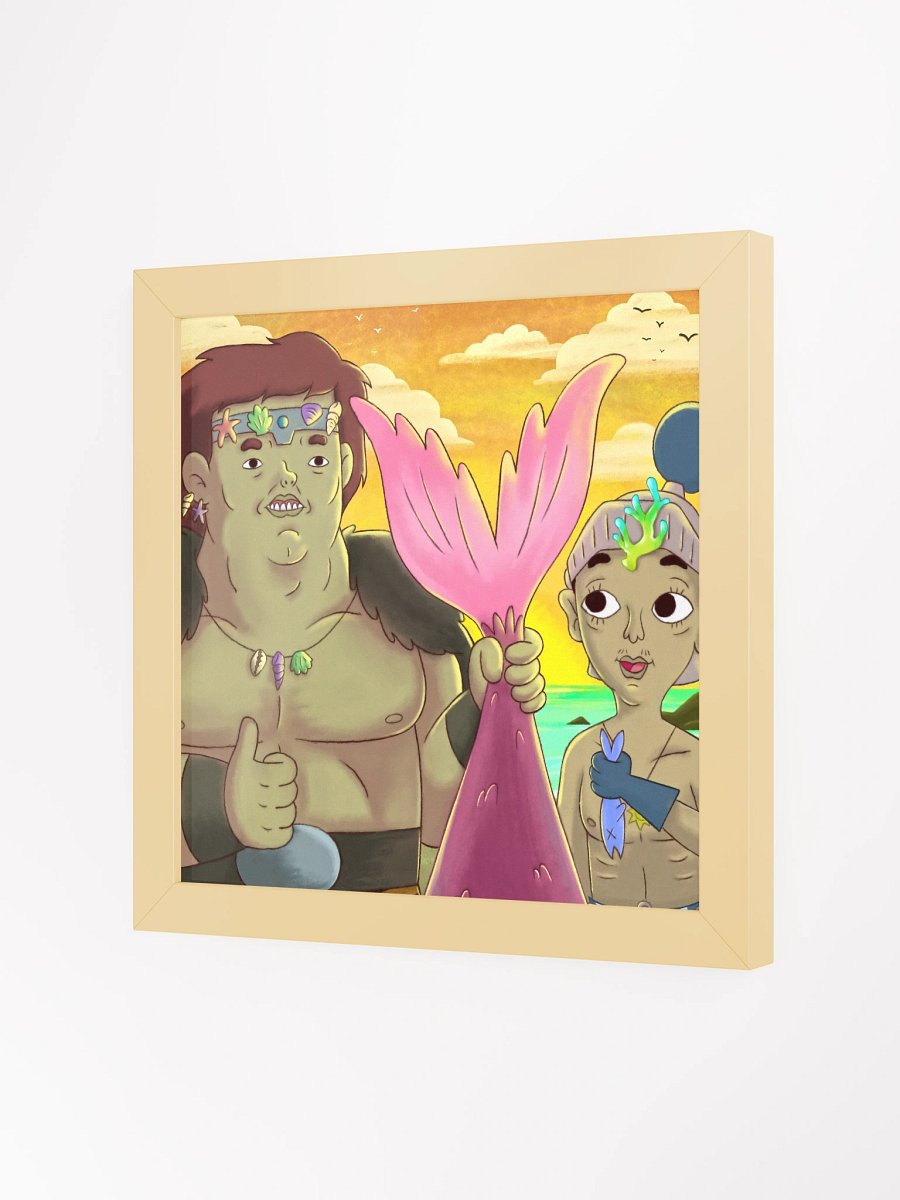 Barb and Pal Fishing Trip - Framed Poster product image (2)