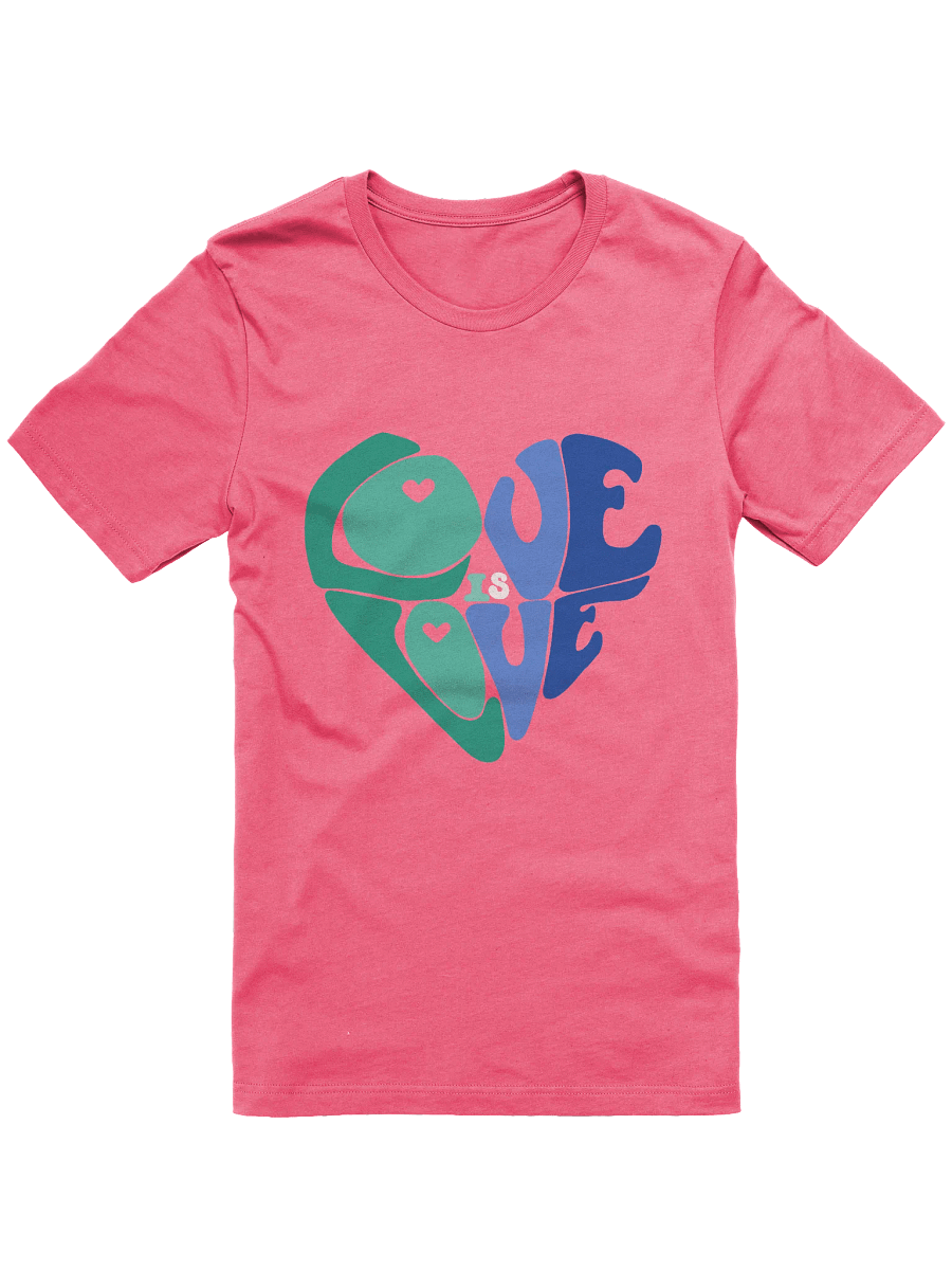 Gay Love is Love big print tee product image (1)