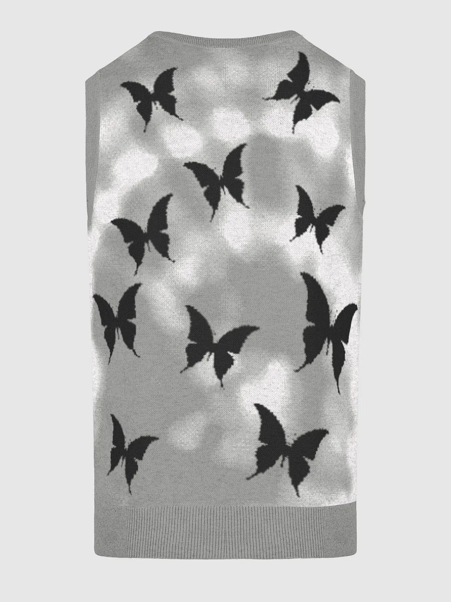 Butterflies - Knitted V-Neck Vest - Knitted V-Neck Vest product image (4)