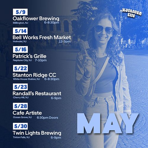May gigs kick off tonight!! Warmer weather means even more of an excuse to spend a night enjoying some of your fav tunes with...
