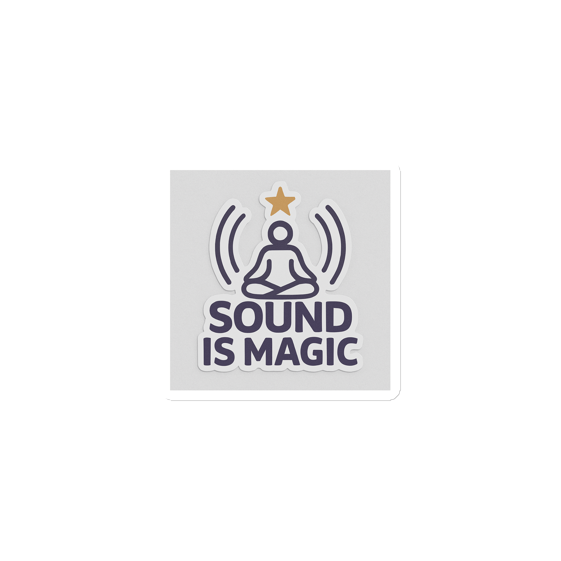 SOUND IS MAGIC — Vibration Is Power Magnet product image (1)