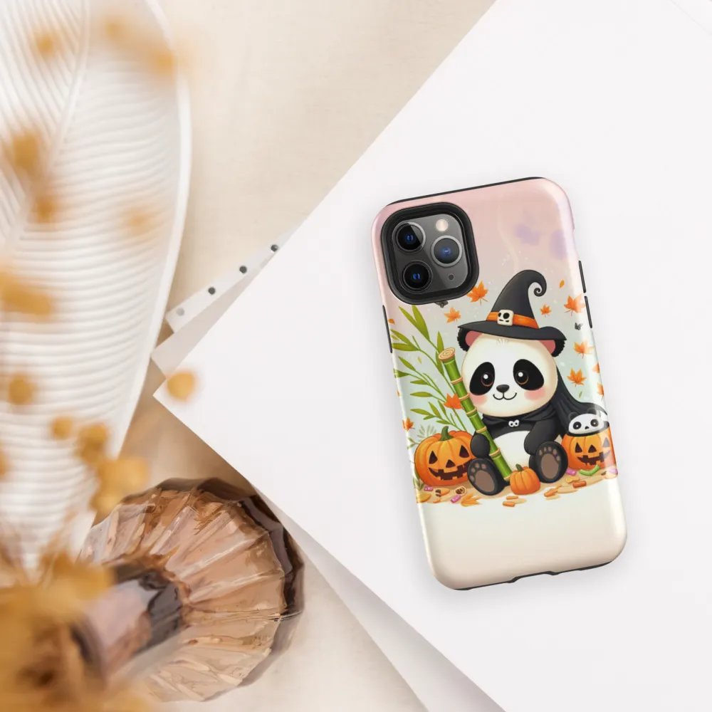 Witchy Panda Halloween iPhone® Tough Case product image (30)