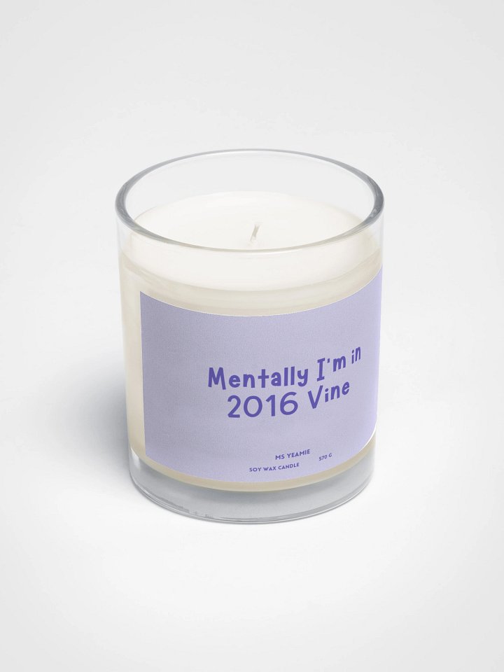 Mentally I’m in 2016 Vine Soy Wax Candle product image (2)