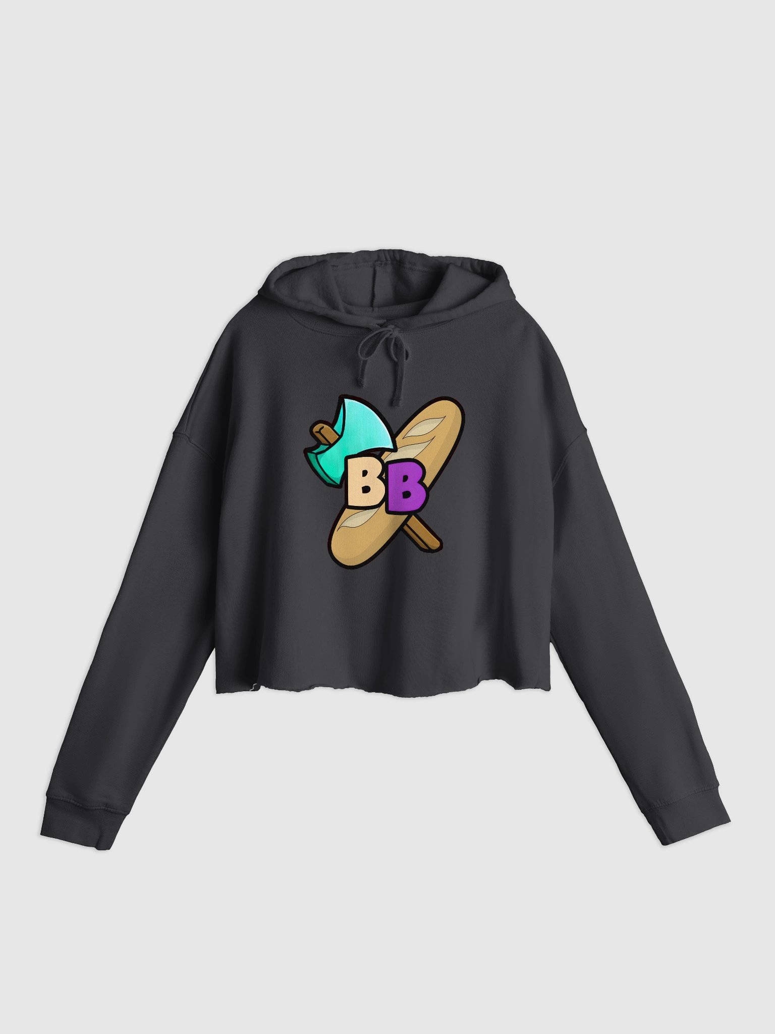 Breadstick Battalion (Minecraft) Hoodied Crop Top product image (1)