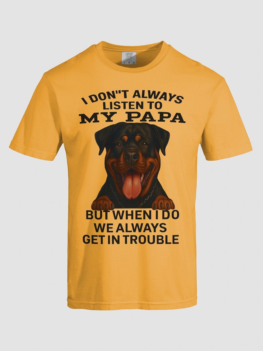 Rottie Papa Trouble Tee product image (53)
