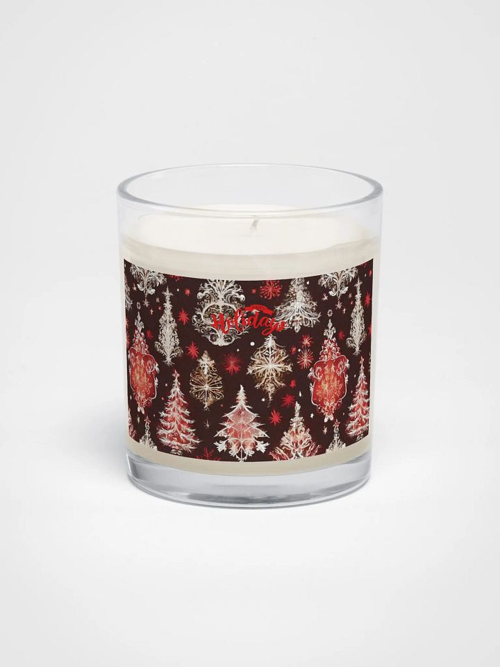 Festive Holiday Tree Soy Wax Candle Holiday Bliss Soy Wax Candle gift for friends colleagues moms product image (1)