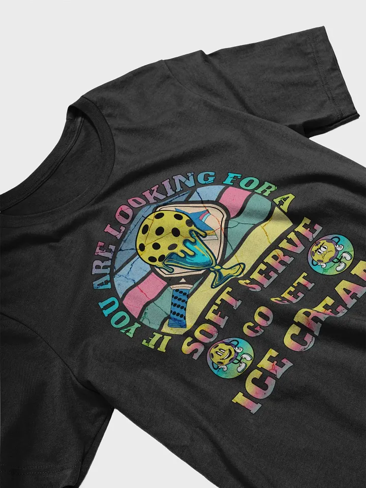 Soft Serve Go Get Ice Cream Pickleball T-Shirt product image (8)