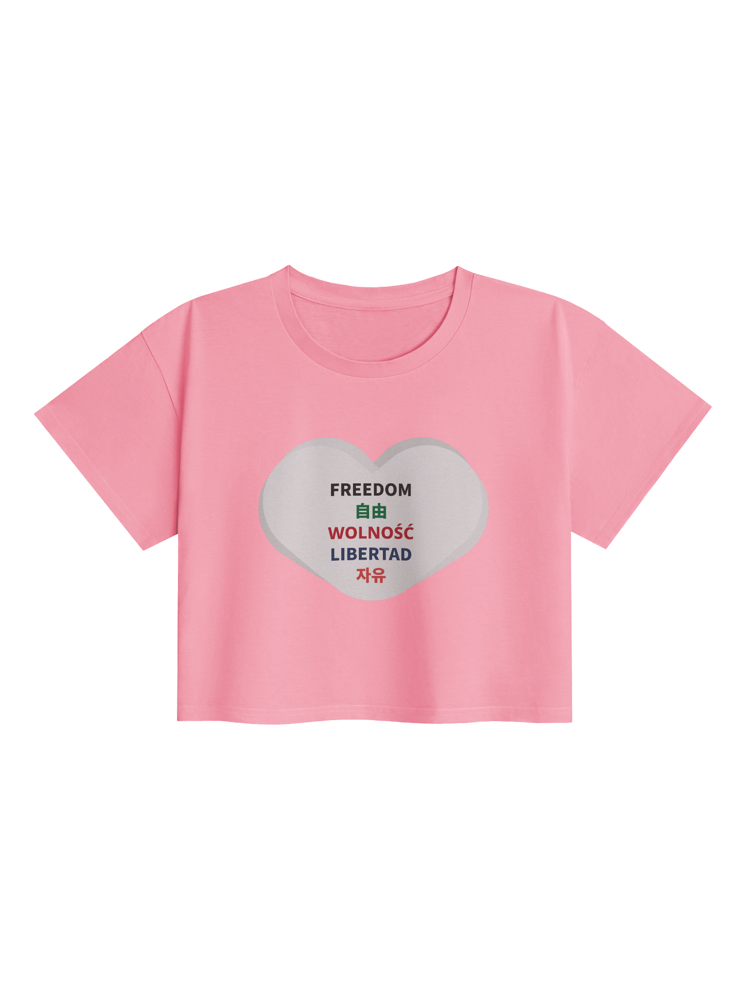 PREMIUM FEMALE TEE – FREEDOM product image (1)