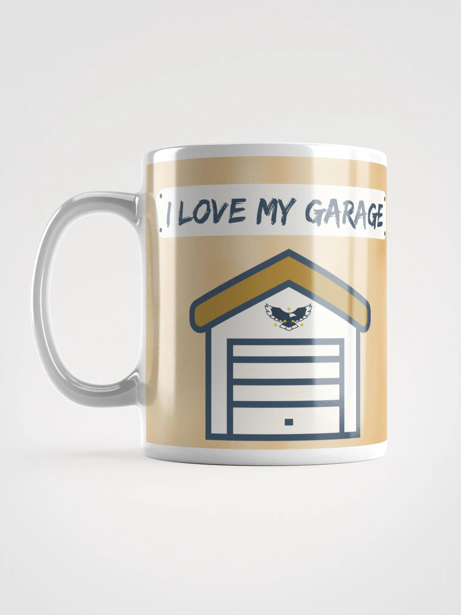 I Love My Garage - mug - white - hickory product image (2)