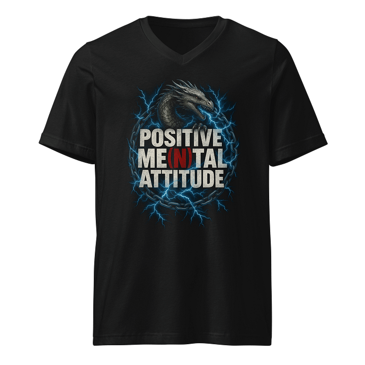 PMA Lightning - Positive Me(n)tal Attitude V-neck product image (1)