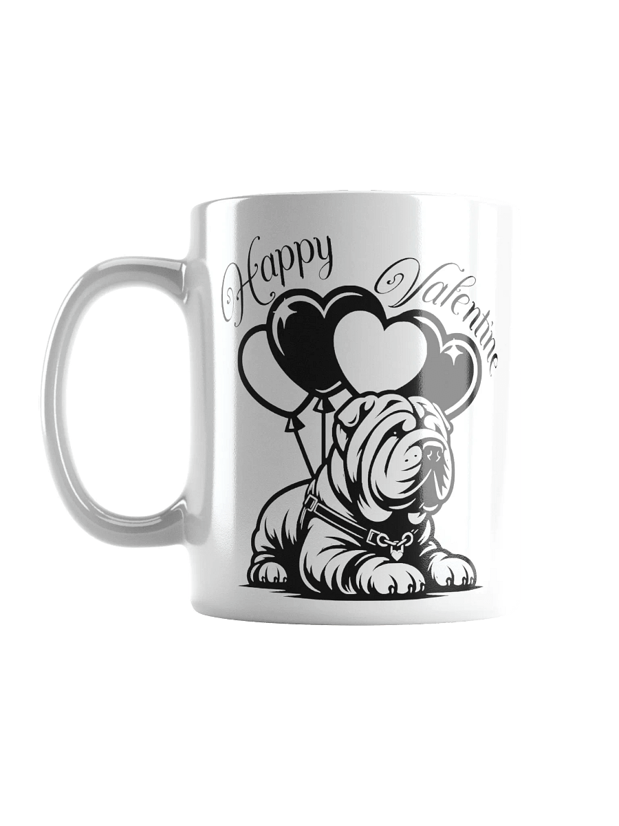 Cute Valentine Shar Pei Mug product image (6)