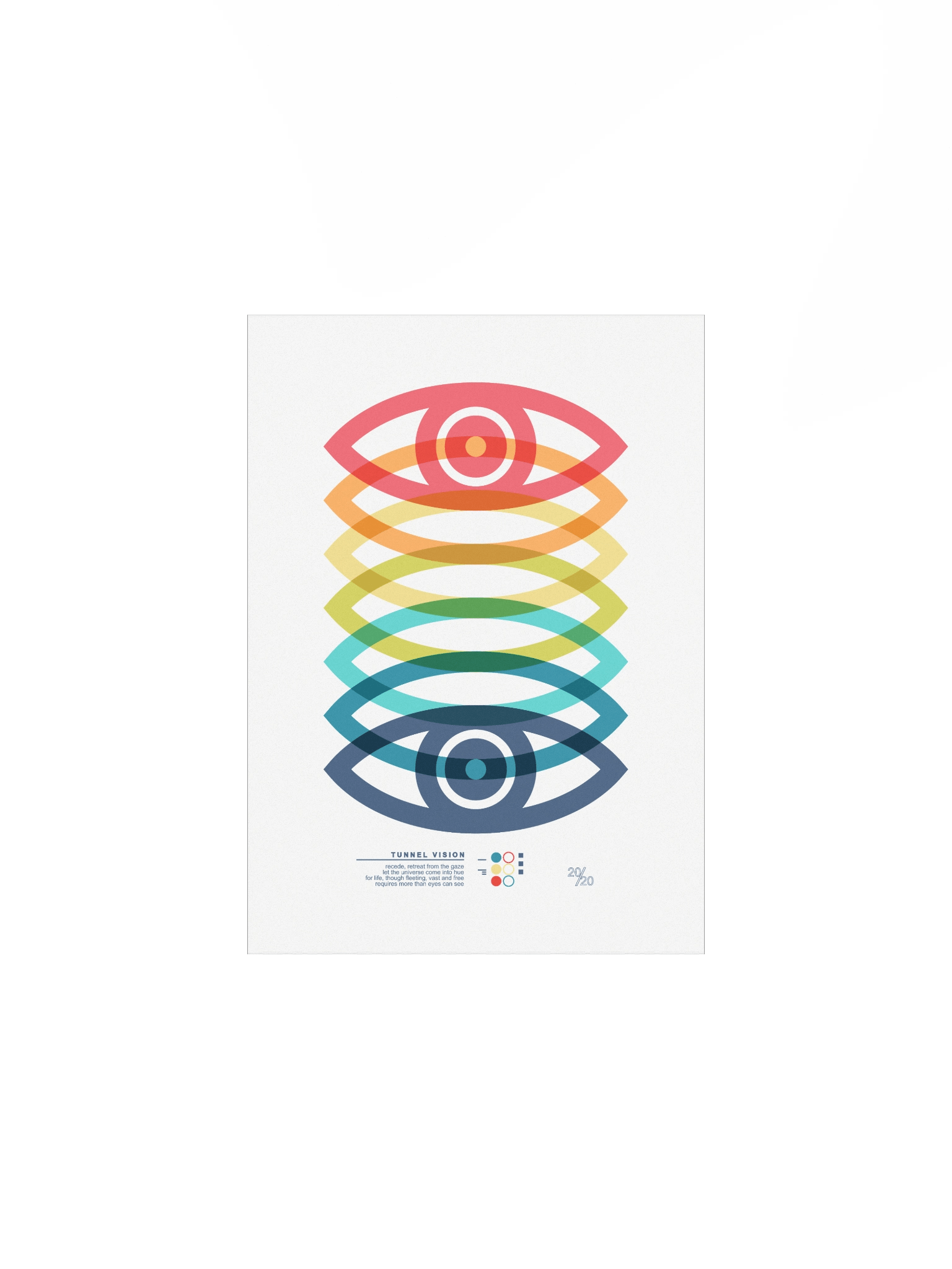 Tunnel vision art print product image (2)