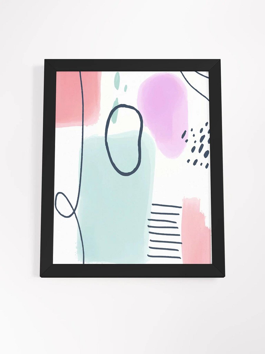 Vibrant Matte Poster in Ayous Wood Frame product image (53)