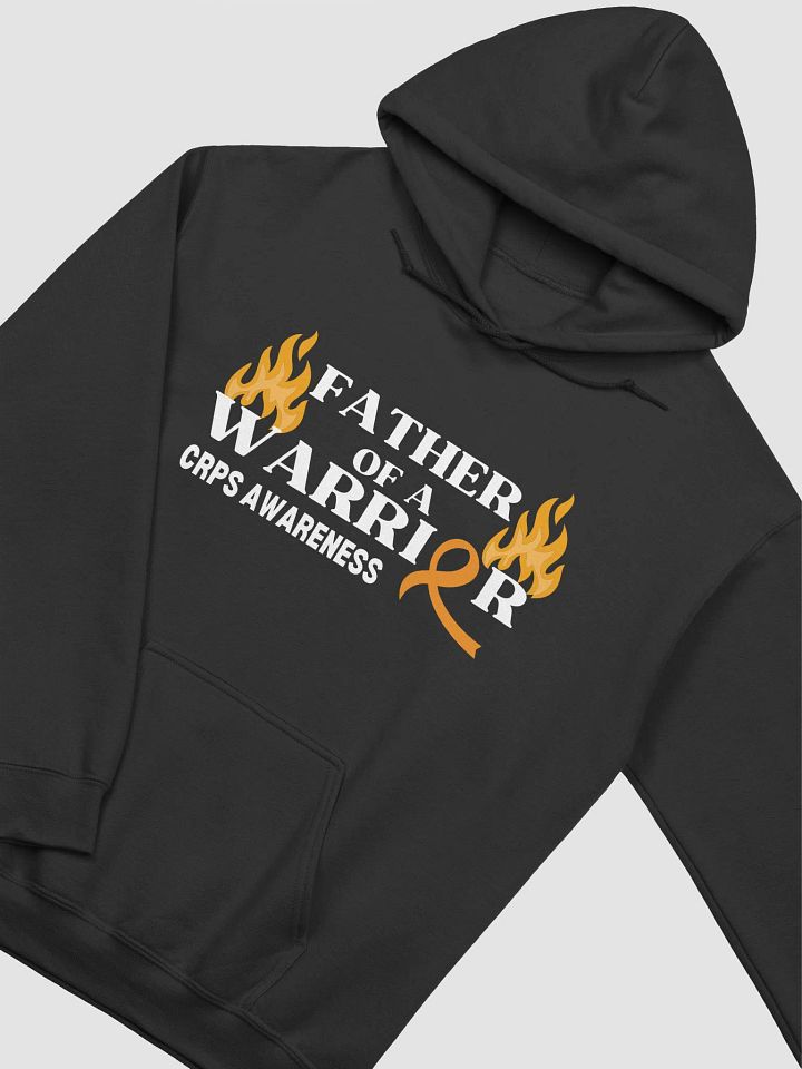 FATHER of a Warrior CRPS Awareness Hoodie- White Print product image (2)