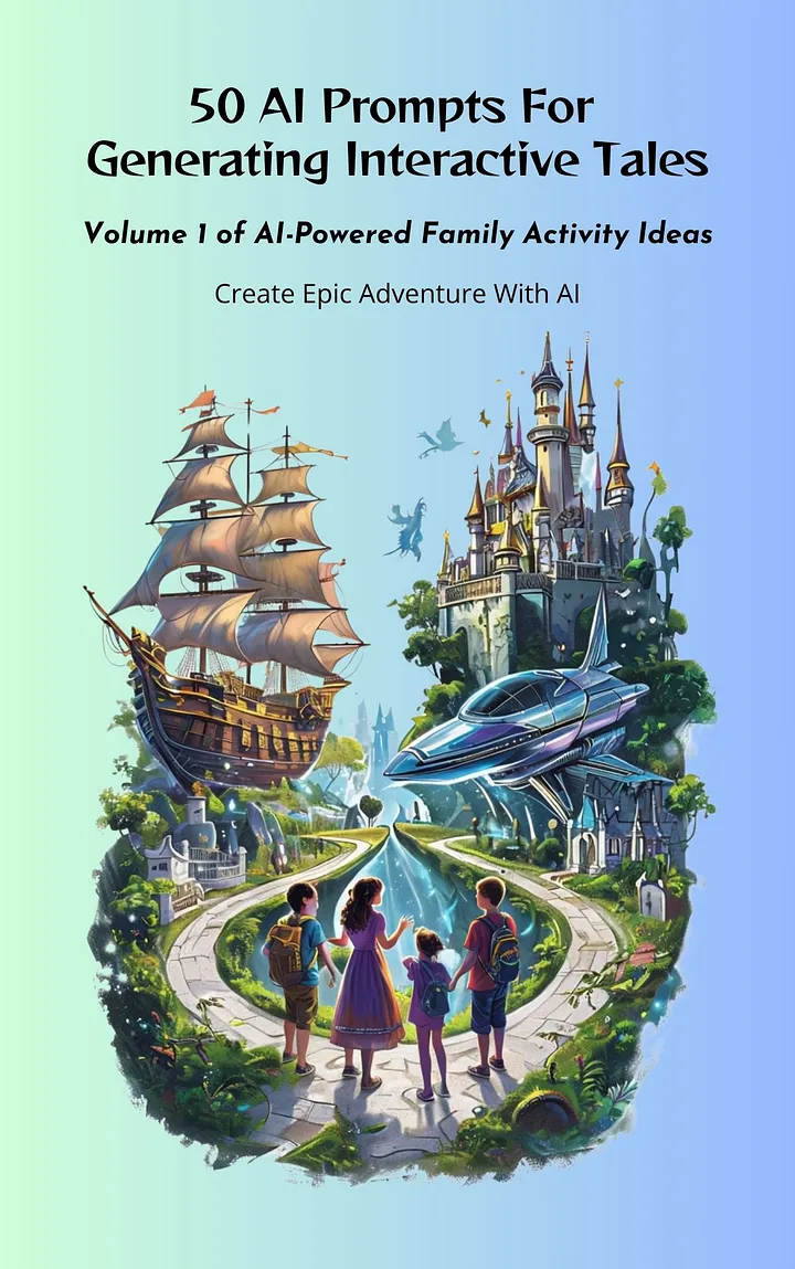 50 AI Prompts For Generating Interactive Tales: Volume 1 from AI-Powered Family Activity Ideas product image (1)