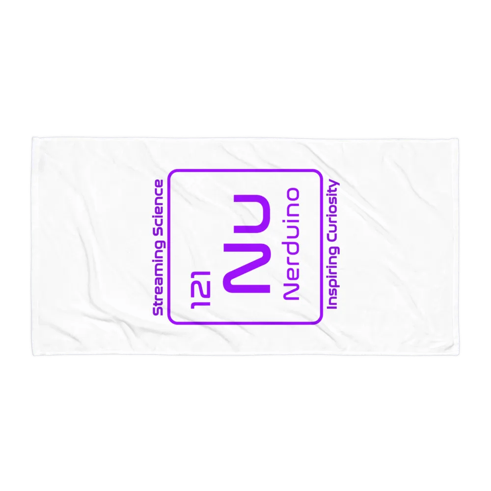 Nerduino Towel product image (1)