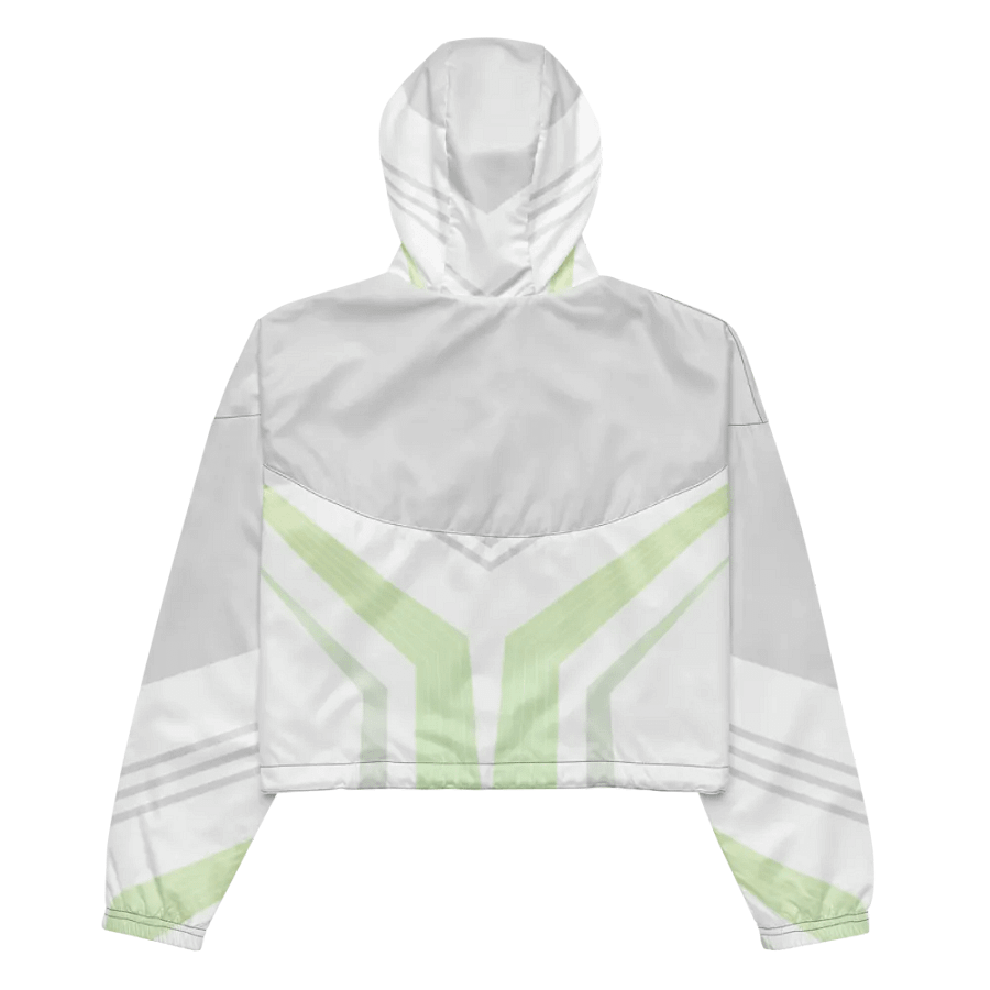Symmetry Chic: Women's Cropped Windbreaker product image (9)
