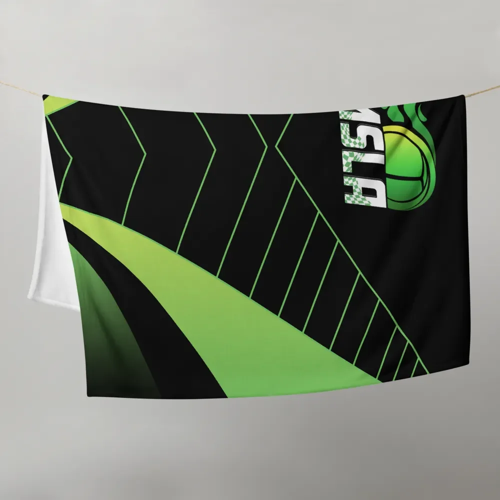 MSLA Green Throw Blanket product image (9)