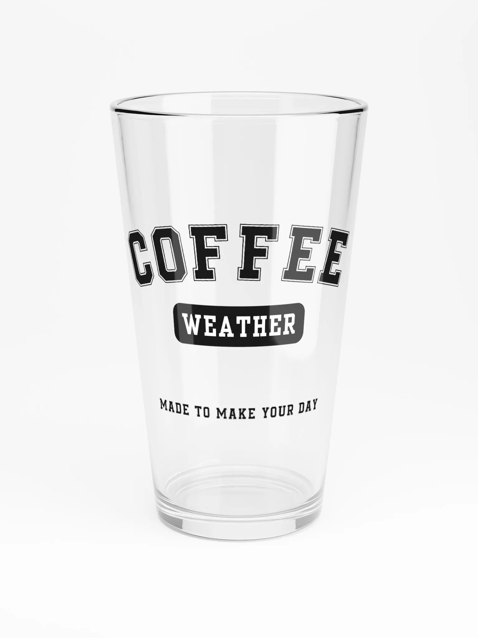 Coffee Weather | Pint Glass product image (3)