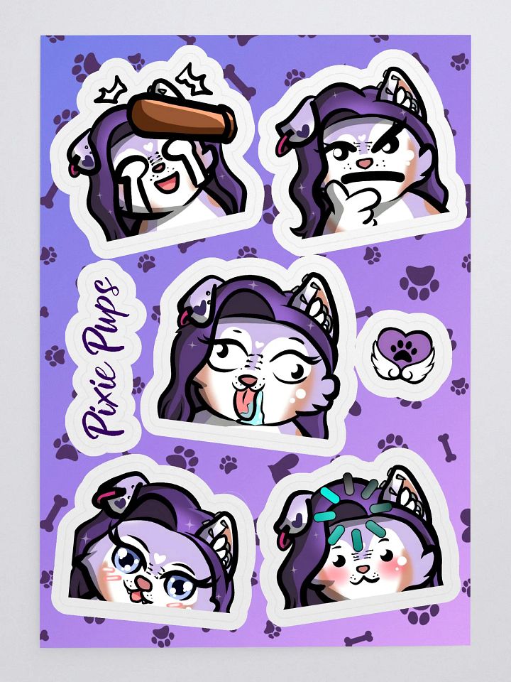 Derp Pixie Sticker Pack product image (1)