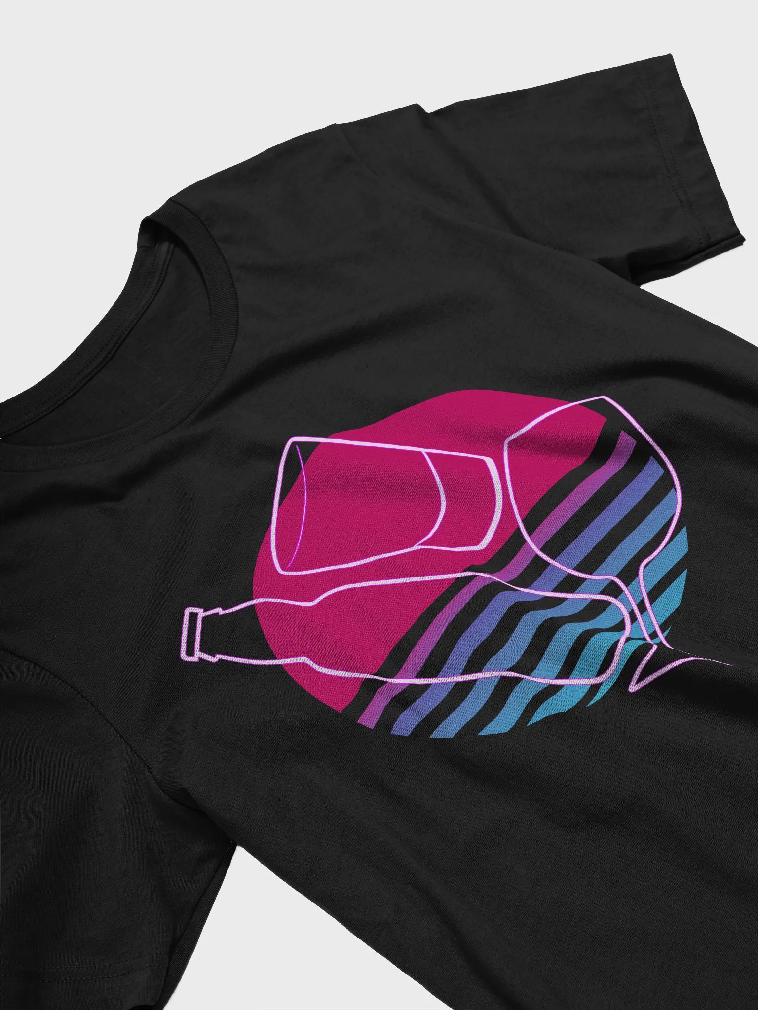 Beer Wine Spirits Trio Logo T-Shirt Female Sizing product image (13)