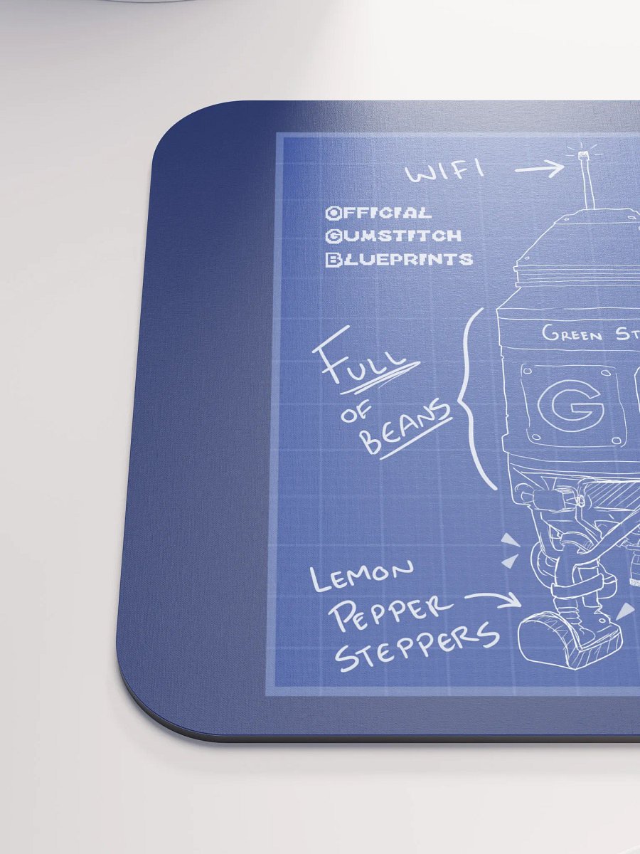 Mousepad - DerpCat II Rocket Blueprint product image (6)