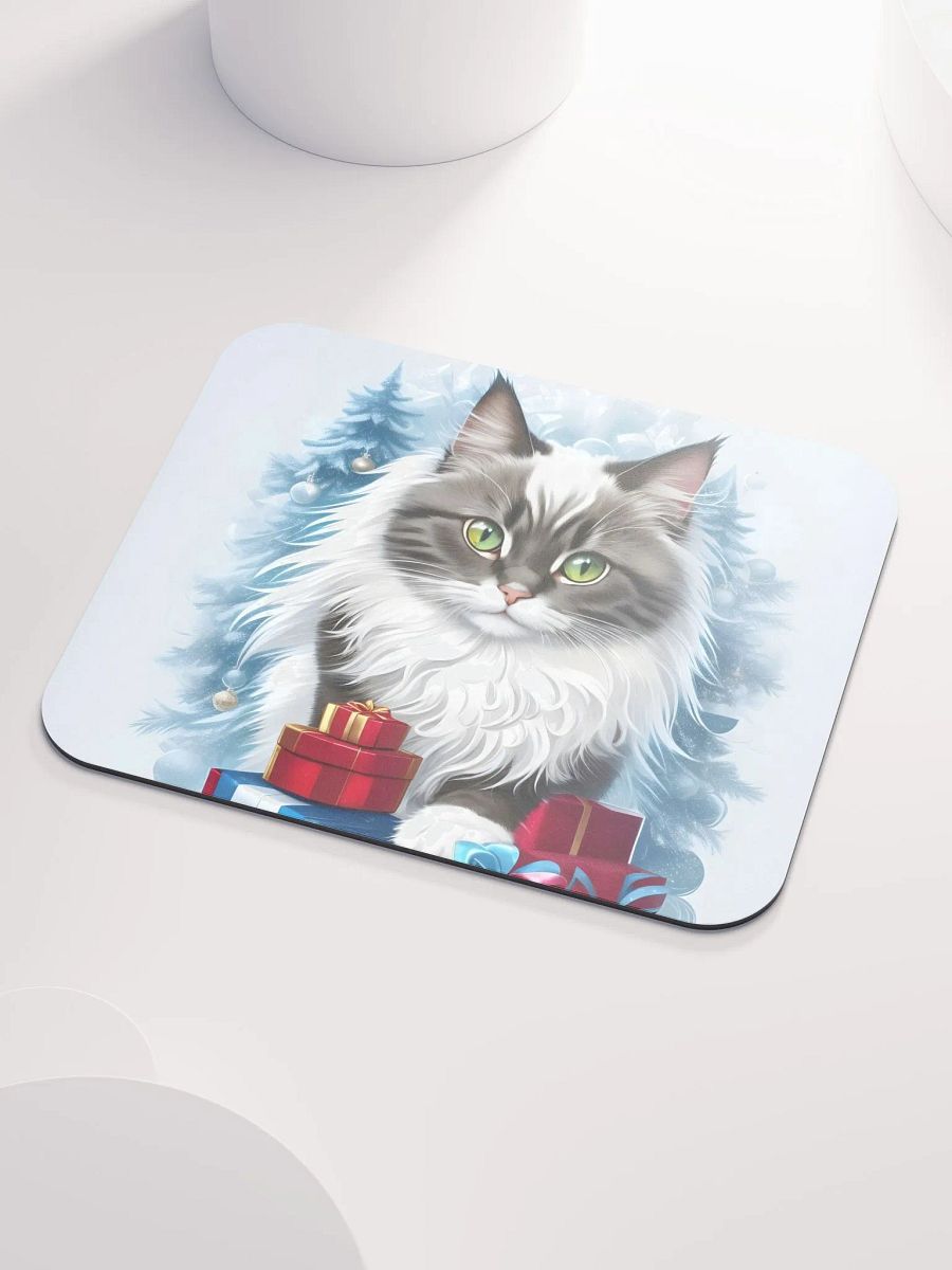 Christmas Kitty Surprise Mouse Pad product image (4)