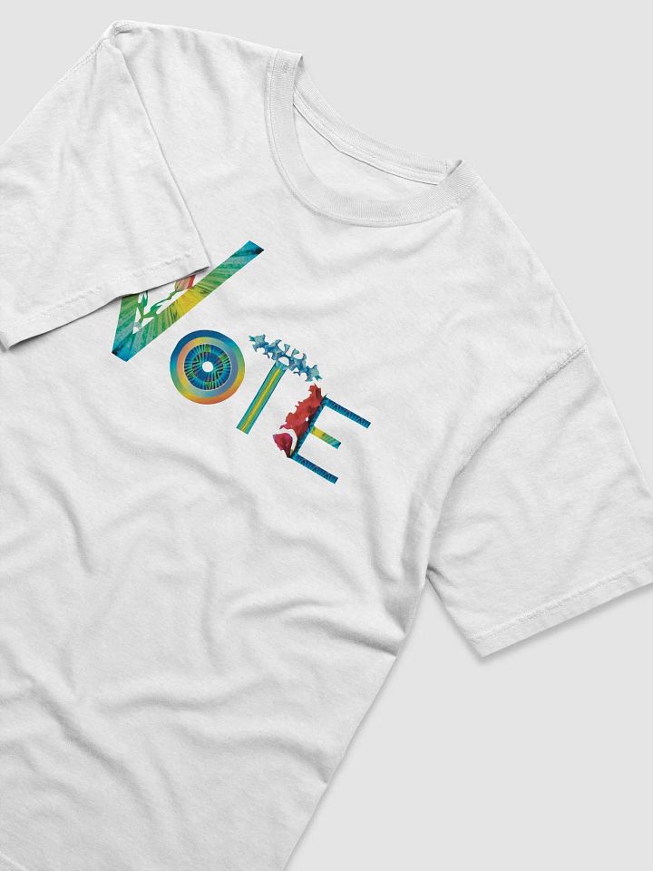 Vote T-shirt - Style #8-30-24A Floral product image (2)