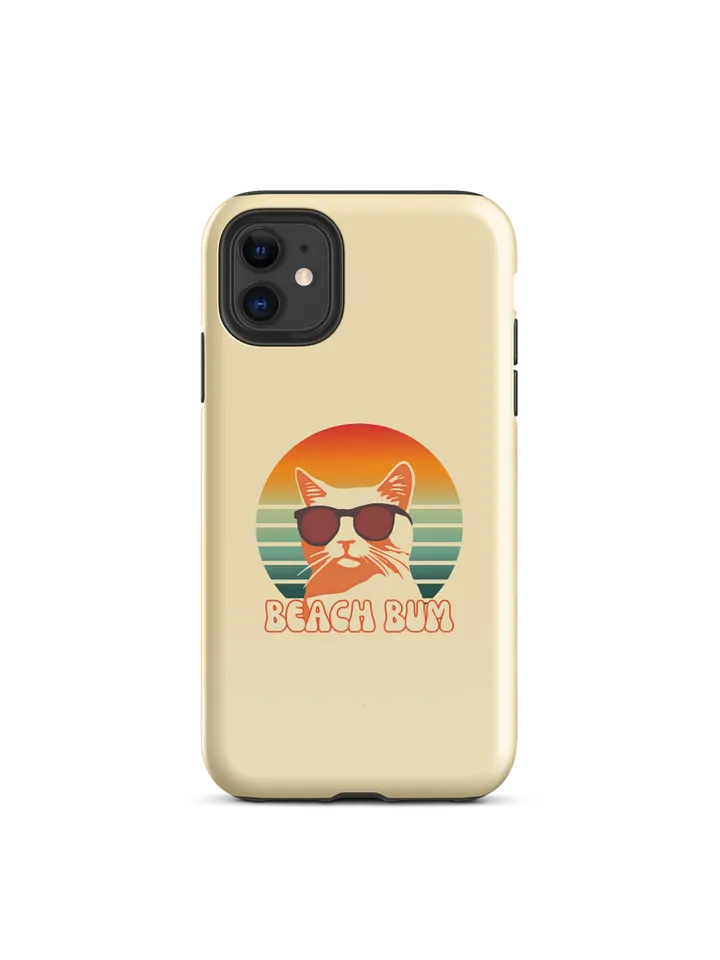Beach Bum Cat Sunglasses Tough Case for iPhone product image (1)